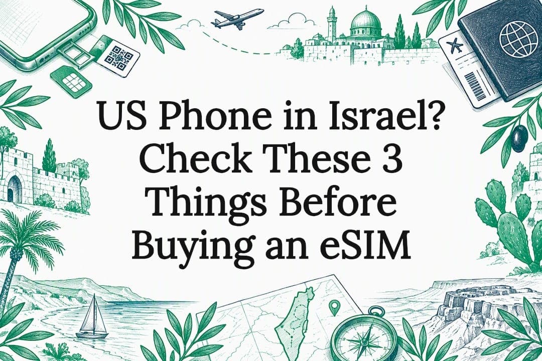 US Phone in Israel? Check These 3 Things Before Buying an eSIM