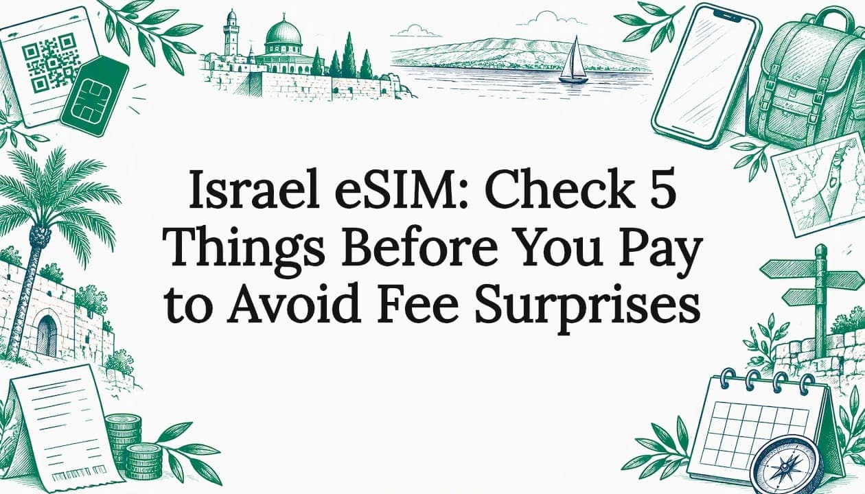 Israel eSIM: Check 5 Things Before You Pay to Avoid Fee Surprises