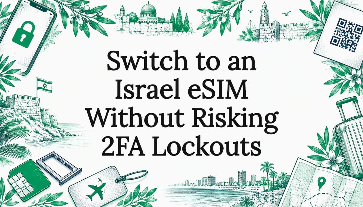 Switch to an Israel eSIM Without Risking 2FA Lockouts