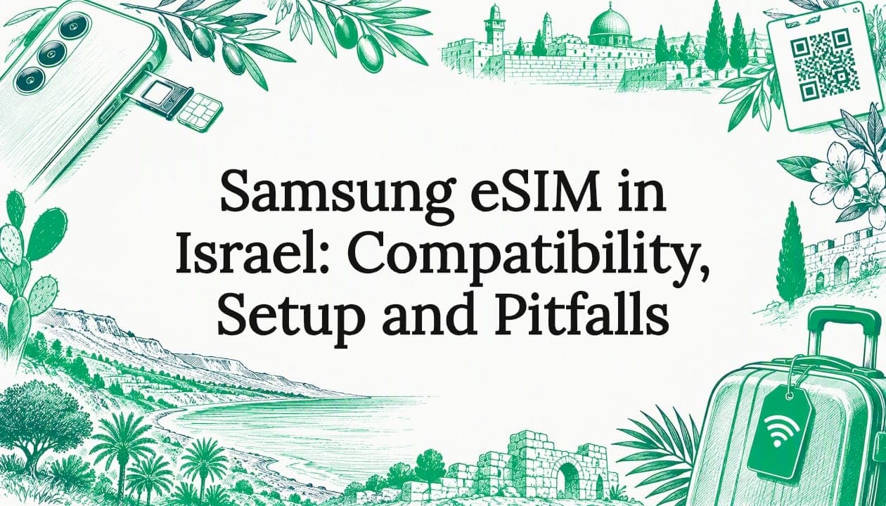 Samsung eSIM in Israel: Compatibility, Setup and Pitfalls