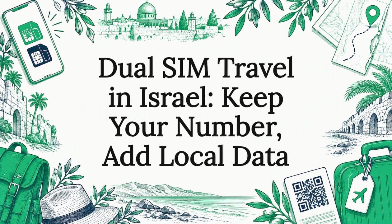 Dual SIM Travel in Israel: Keep Your Number, Add Local Data